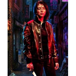 My Name Han So-hee Leather Jacket